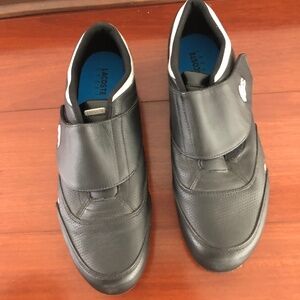 NEW LACOSTE black sneakers shoes size 11